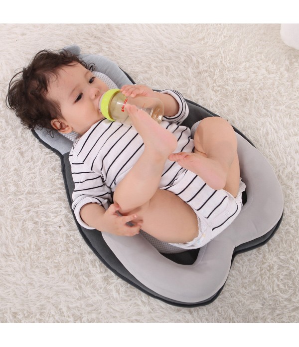 24 x 16'' Baby Sleep Stereotypes Pillow Anti Rollover Flat Head Positioning Pillow Infant Stereotypes Pillow For 0-12 Months - G