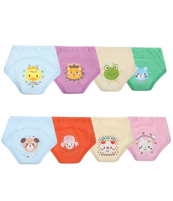 Cartoon Infant Baby Pants Underwear Reusable Train...