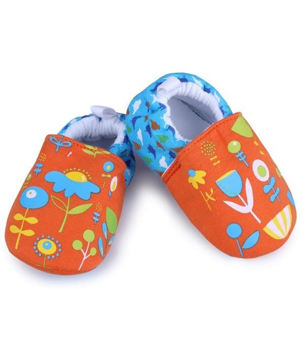 Baby Cartoon Flower Prewalker Shoes Infant Soft Learning Footwear - 11